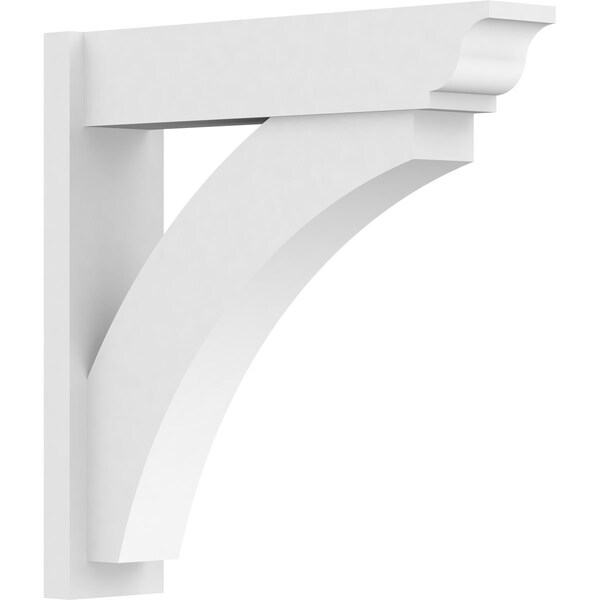 Ekena Millwork Thorton Architectural Grade PVC Outlooker with Traditional Ends, 7"W X 30"D X 30"H OUTP07X30X30THR01 - main